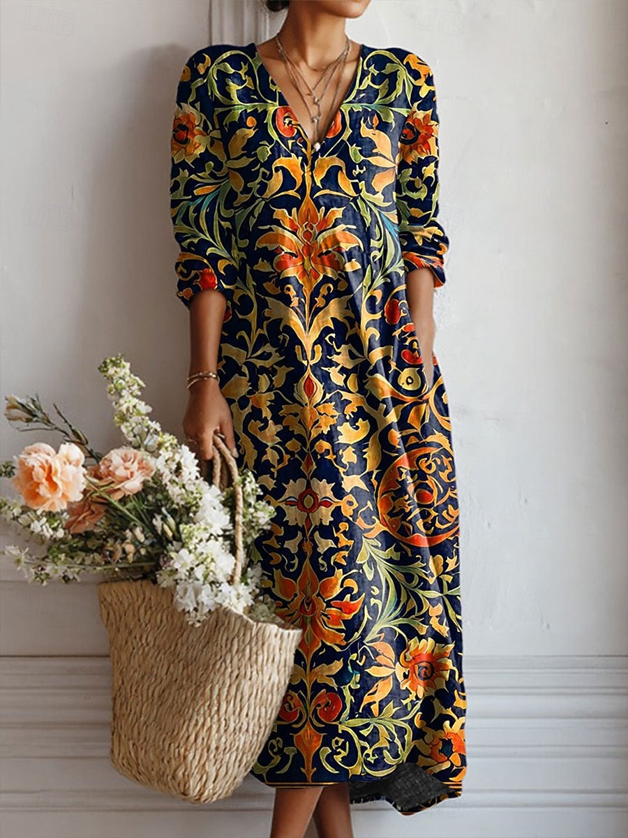 Yana™ | Long Boho Dress
