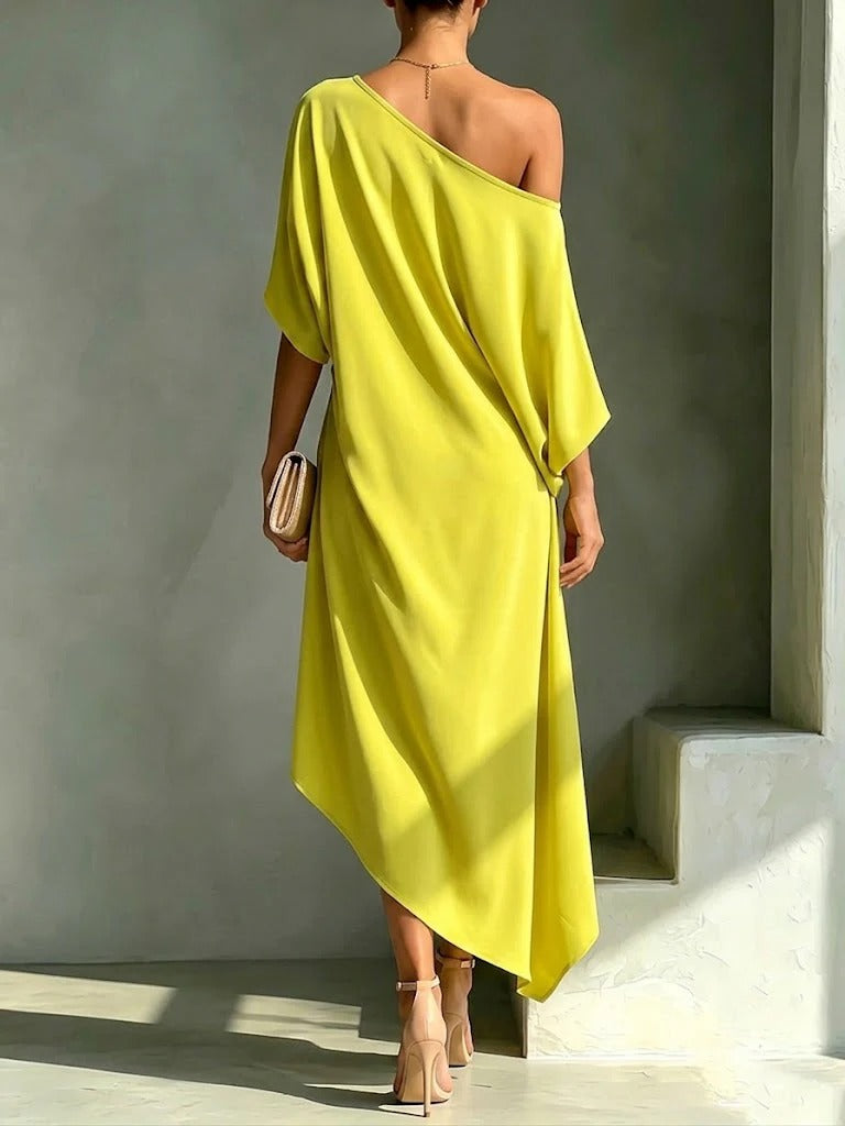 Clara | Elegant Asymmetrical Dress