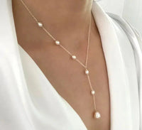Remedies - Elegant Vintage Necklace with Pendant and Pearls